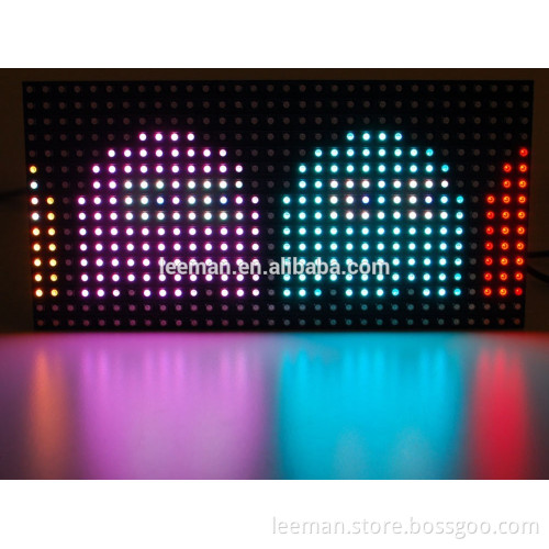 Leeman smd outdoor p10 led display ndoor/outdoor led module/64x32 led display module dot matrix p3